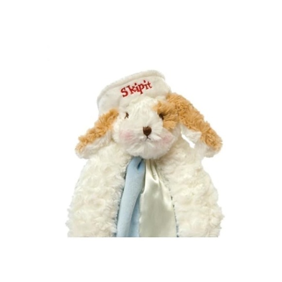 Bunnies by the Bay Skipit's Buddy lovey security puppy plush Blanket toy - Picture 5 of 9